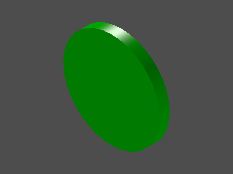 Individual preview of the green gear disk part